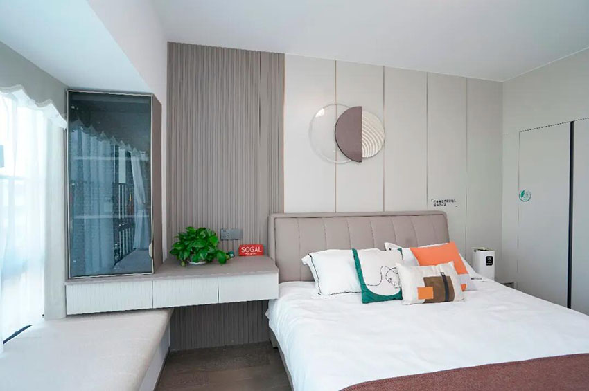 半開(kāi)放式廚房聯(lián)動(dòng)餐廳，所有空間完美融合的現(xiàn)代風(fēng)格戶(hù)型！